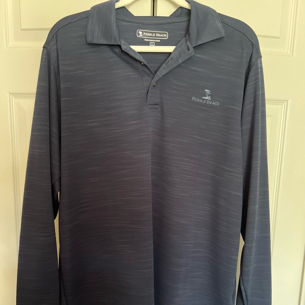 Pebble Beach collared pull over